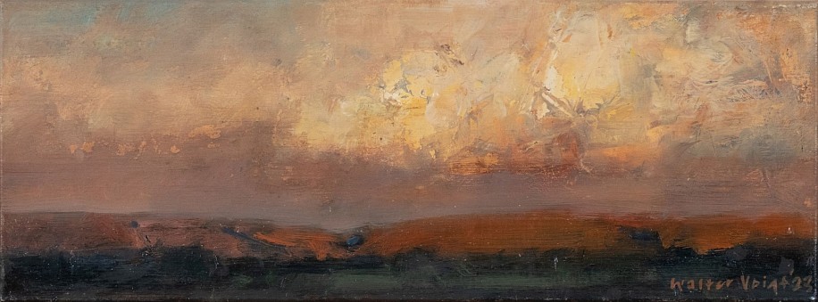 WALTER VOIGT, Tswalu Cloud Study IV
Oil on canvas