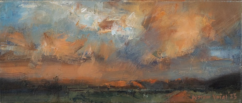 WALTER VOIGT, Tswalu Cloud Study II
Oil on canvas