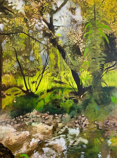 MATTHEW HINDLEY, Infinite Mortality (The Wetlands)
Oil on canvas