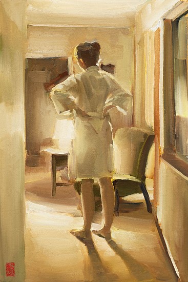 SASHA HARTSLIEF, Interior light with shadows II
Oil on canvas