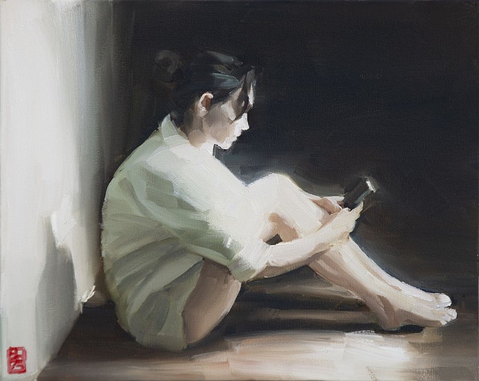 SASHA HARTSLIEF, Bright light<br />
Oil on canvas