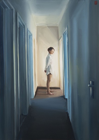 SASHA HARTSLIEF, The invitation<br />
Oil on canvas