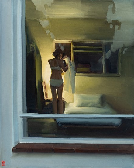 SASHA HARTSLIEF, Remains of the day
Oil on canvas