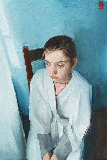 SASHA HARTSLIEF, Lost in thought II
Oil on canvas