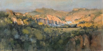 walter voigt view of lanner gorge northern kruger 70 x 140 cm c matt slater hr