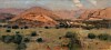 walter voigt aerial view of tswalu korannaberg mountains oil on canvas 60 x 130 cm c matt slater hr 3