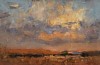 walter voigt evening light study tswalu oil on canvas 40 x 60 cm c matt slater hr 3