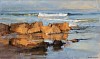 walter voigt light on the rocks study plettenberg bay oil on canvas 60 x 100 cm c matt slater hr detail 1