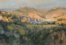 Walter Voigt, View of Lanner Gorge, Northern Kruger, 70 x 140 cm (c) Matt Slater HR (30