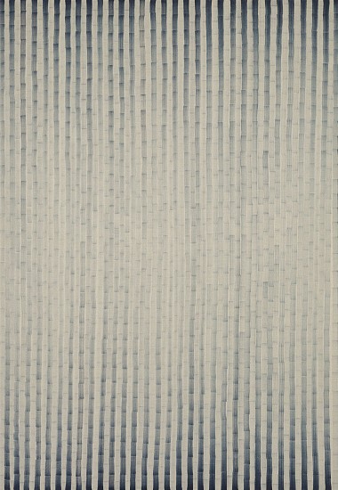 CATHY ABRAHAM, Alternate loves Indigo
oil on Italian cotton canvas