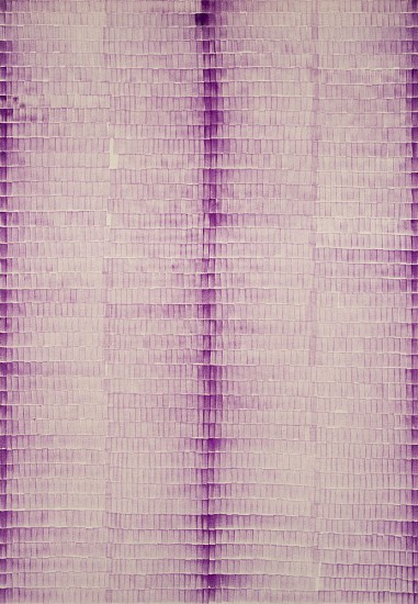 CATHY ABRAHAM, Purple bones II
oil on Italian cotton canvas