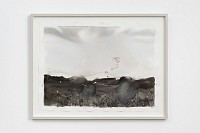 anne graaff cedar peak sounds of the veld 1 ink and wash on 300 gram watercolour paper 66.3 x 86.1 cm c damian griffiths hr