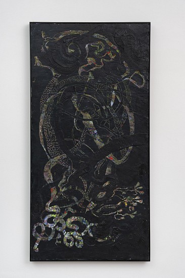 ELIZE VOSSGATTER, Ecdysis
beeswax and pigment on canvas