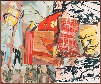 jeanne hoffman vast misunderstood country ii acrylic on italian cotton 120 x 100 cm c matt slater hr 1