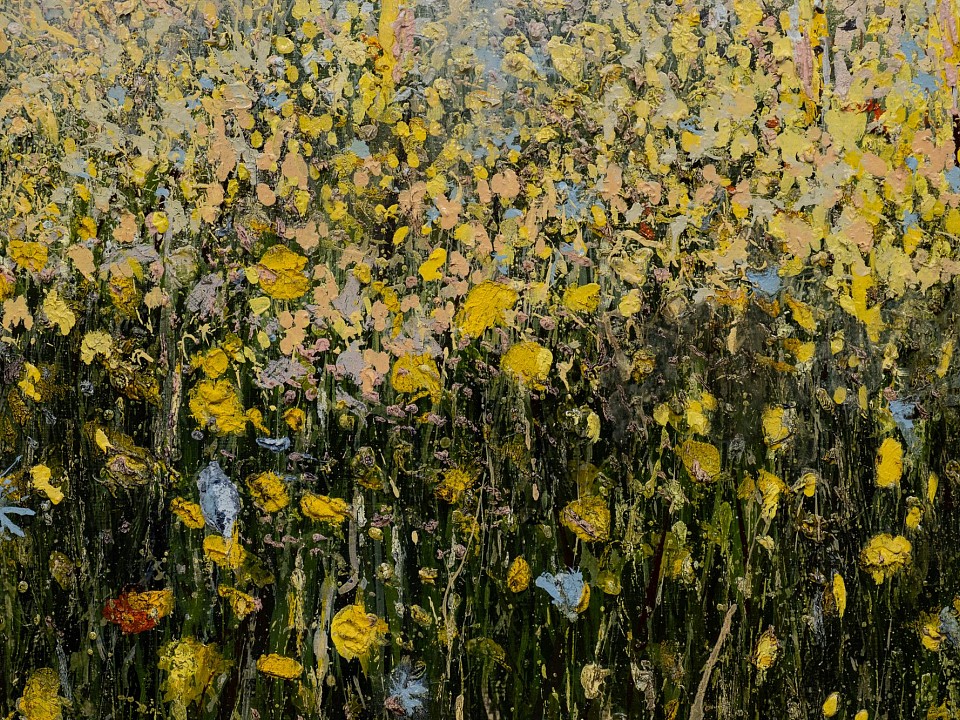 Arabella Caccia, Namaqualand, oil on board, 60 x 180 cm LR (c) Matt Slater (detail 2)