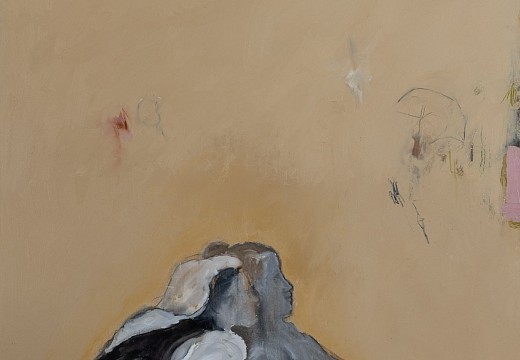 lorienne lotz bearing witness oil and charcoal on canvas 130 x 150 cm c melanie cornelius hr