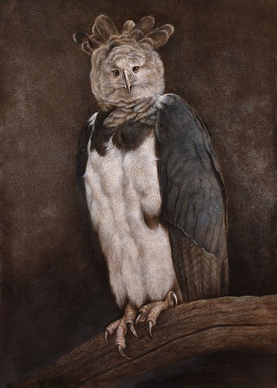 CLAUDE JAMMET, Il Commendatore
Oil on paper on canvas