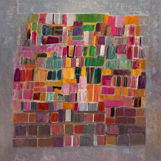 PENELOPE STUTTERHEIME, Weaving (summer) I
Oil on canvas