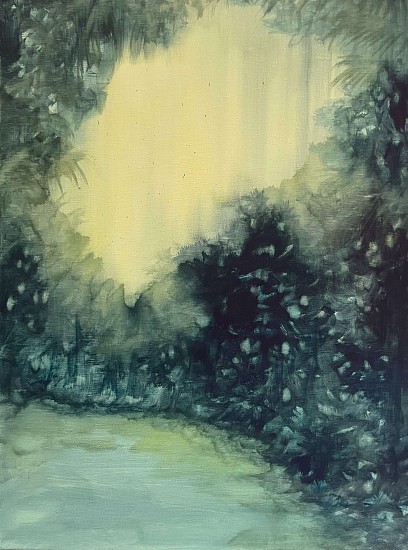 ZARAH CASSIM, Pool III
Oil on canvas