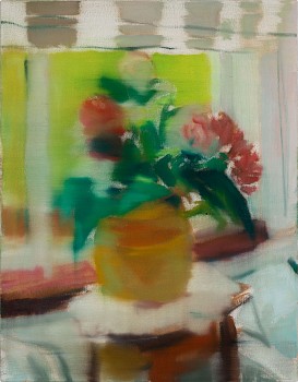 hoogervorst flowers at the old age home i 2024 oil on canvas 59 x 46cm