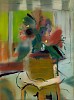 hoogervorst flowers at the old age home iv 2025 oil on canvas 80 x 60cm