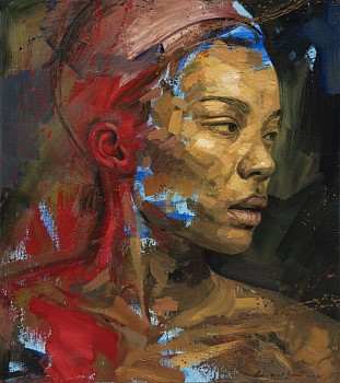 lionel smit refracted form 2025 oil on linen 90x80cm hr