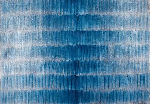 cathy abragam indigo silver leaf 18 70 x 50 cm hr