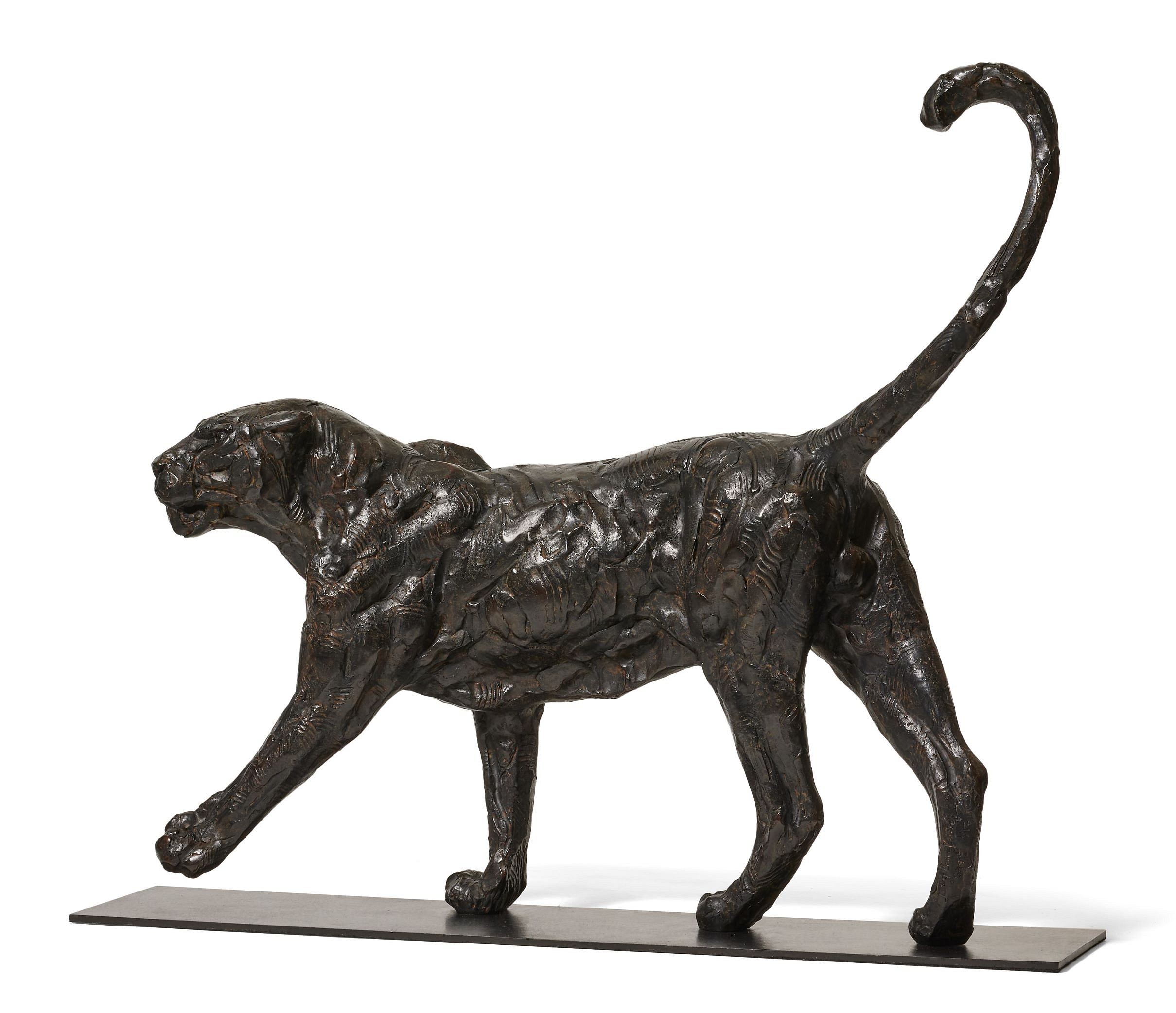 S489 Walking Leopard VI maquette, ed of 12, bronze, 73 x 85 x 22 cm lr(1) lolo