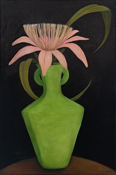 Shany van den Berg, He made beautiful vases â€¦ an ode I, oil on linen, 60 x 40 cm LR (c) Mike Hall