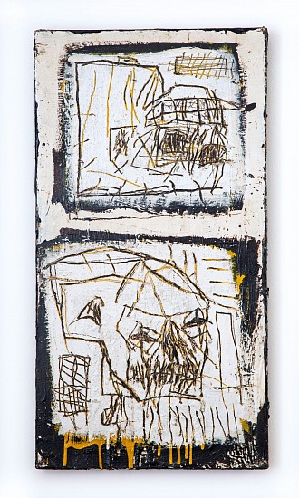 BOYTCHIE, 2 Skulls in the Dirt
Mixed media