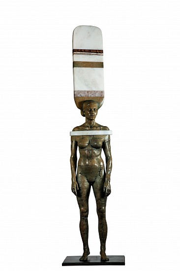 ANGUS TAYLOR, She as the poet, and the poet as the witness (maquette) 3/12
bronze and stone