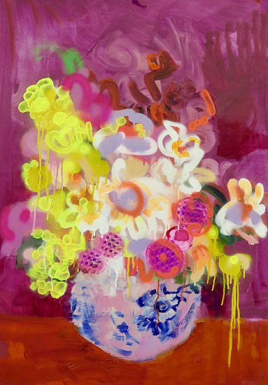 KILMANY-JO LIVERSAGE, FOLIA
acrylic, aerosol spray and marker on 300g Fabriano archival paper