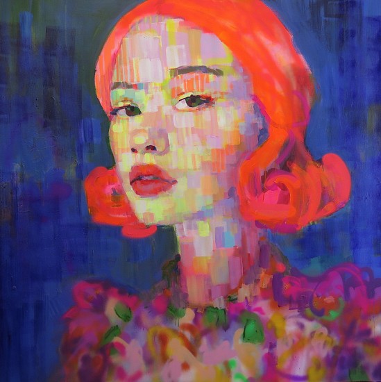 KILMANY-JO LIVERSAGE, TAINABLEIA
acrylic, aerosol spray and marker on canvas