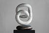 William Peers, Faro, Italian marble and Tunisian black marble, 66 x 43 x 30 cm (1)
