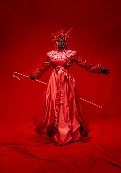 The Red Shepherd Marys lamb single composition 150cm (Orms Exteneded backdrop)