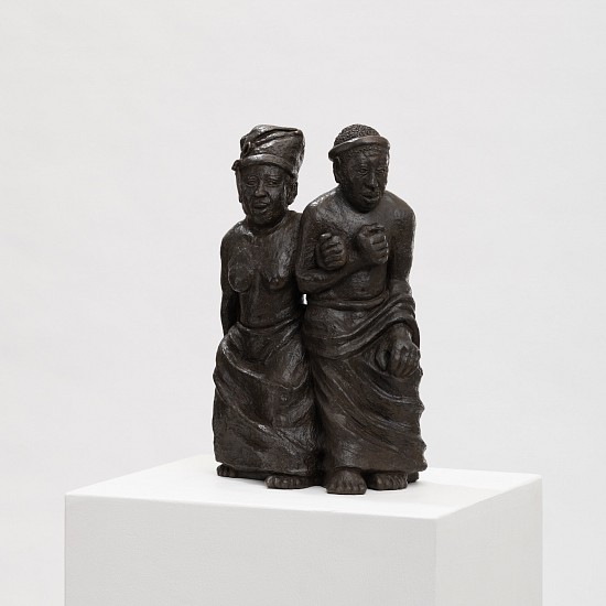 MMAKGABO MMAPULA MMANKGATO HELEN SEBIDI, Traditional Lovers Walking Together
Bronze