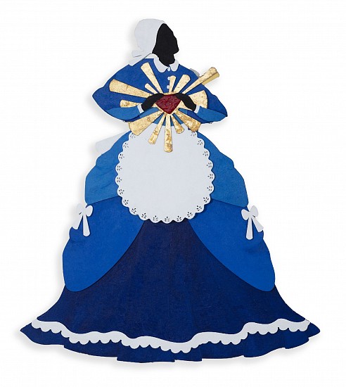 MARY SIBANDE, Geometry of Mercy
automative paint and acrylic on mild steel