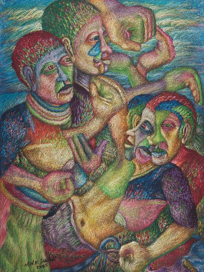 MMAKGABO MMAPULA MMANKGATO HELEN SEBIDI, Does It End in A Miracle?
Pastel on Paper