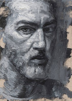 Self Portrait, 2026, oil on linen, 35x25cm