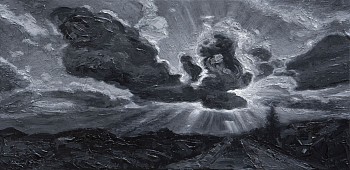 Sunrise Sunet, 2026, oil on canvas, 30x60cm