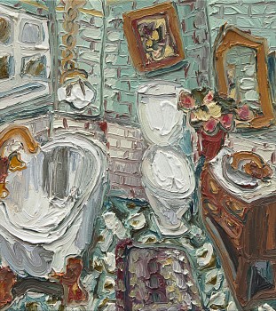 Erin Chaplin, Throne, oil on canvas, 45 x 40 cm HR (c) Matt Slater (1) FRAME CROPPED