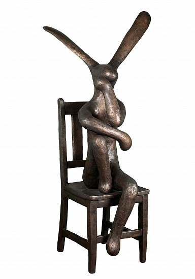 GUY DU TOIT, Hare on Chair (Monumental)
Bronze