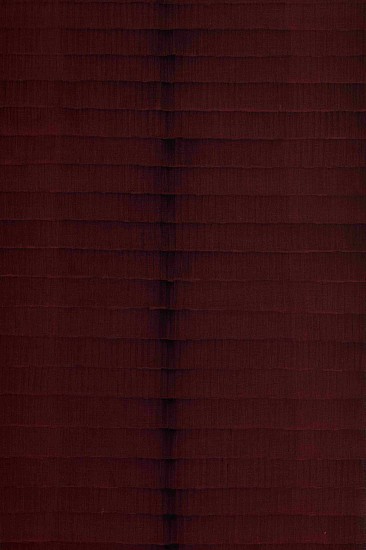 CATHY ABRAHAM, Deep red ghost horizon
oil on dyed linen