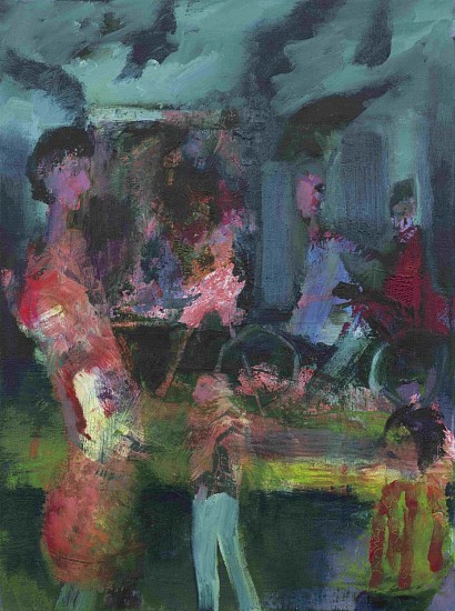 BEEZY BAILEY, Bats on the High Street
Oil on canvas