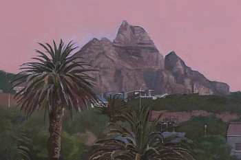 Denby Meyer, Sunset from Clifton, acrylic on canvas, 81 x 61 cm LR (c) Matt Slater (detail 1) WEB SIZE