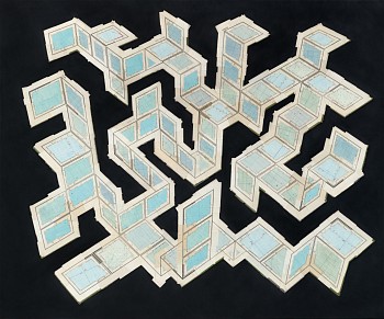 G Marx, Unfolding (To see is to forget), 125 x 150 cm (2)