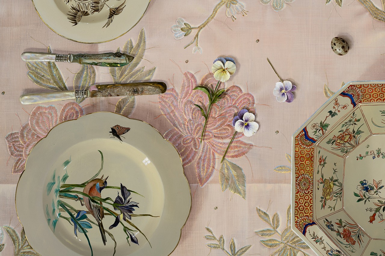 C Scrimgeour, The crane was promised a thousand years, 160 x 120 cm (3)